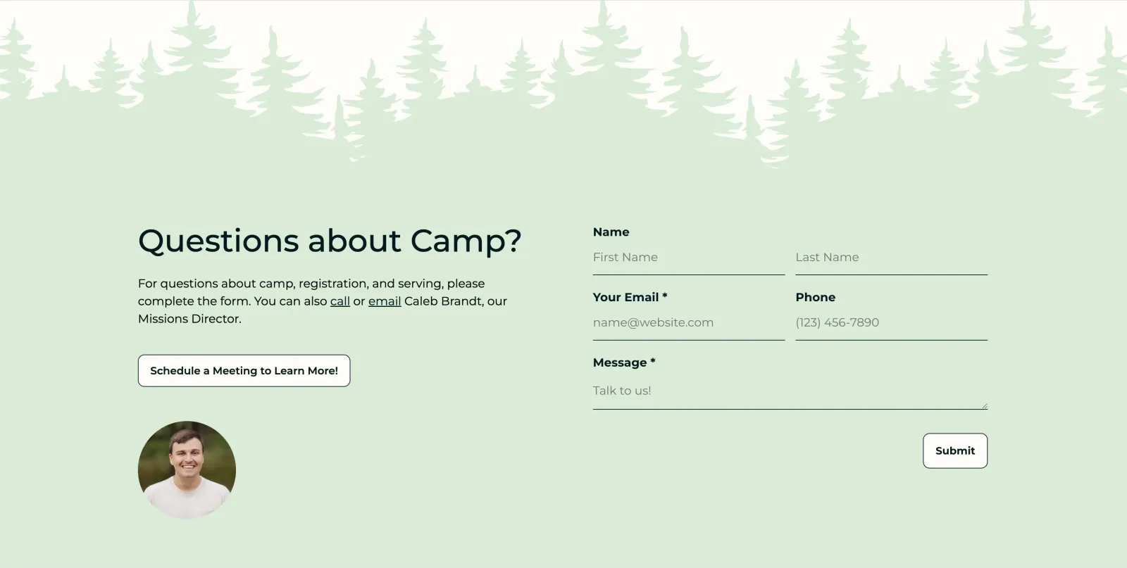 Camp Barnabas programs page